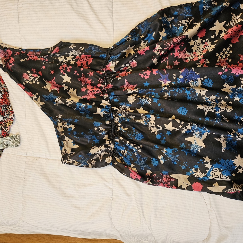 Colorful Star Patterned Dress